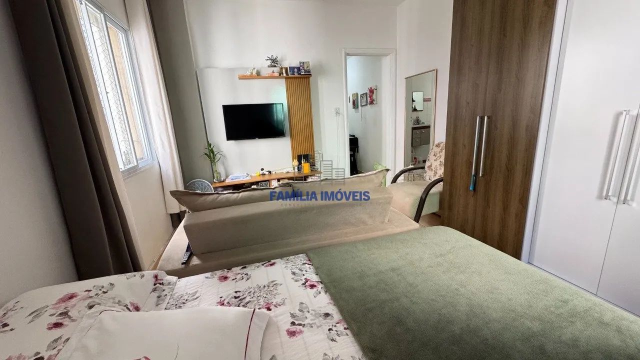 Apartamento à venda Kitnet sala living com vaga José menino Santos - Foto 2