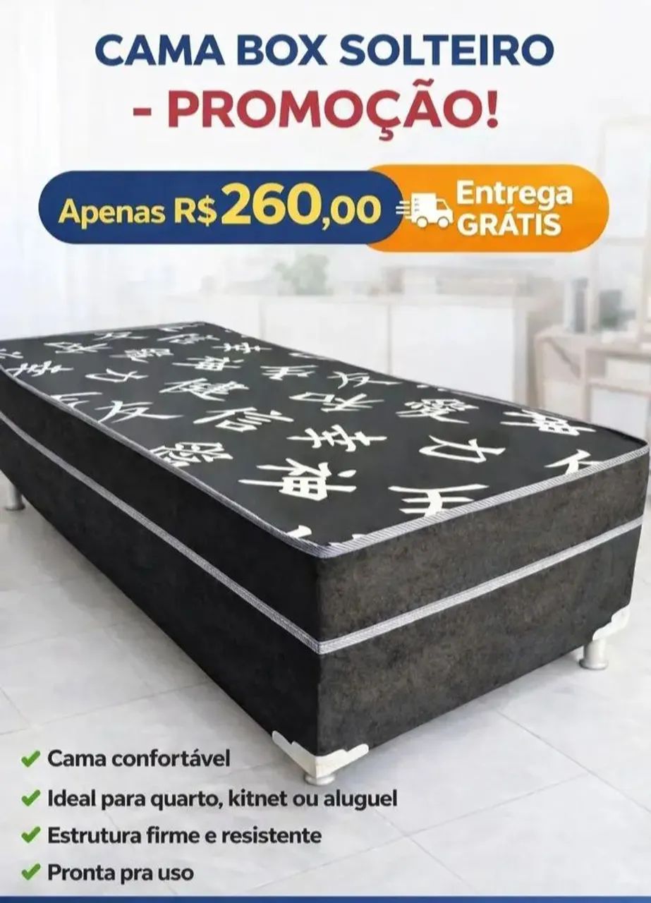 Cama Box de Solteiro  - Foto 3