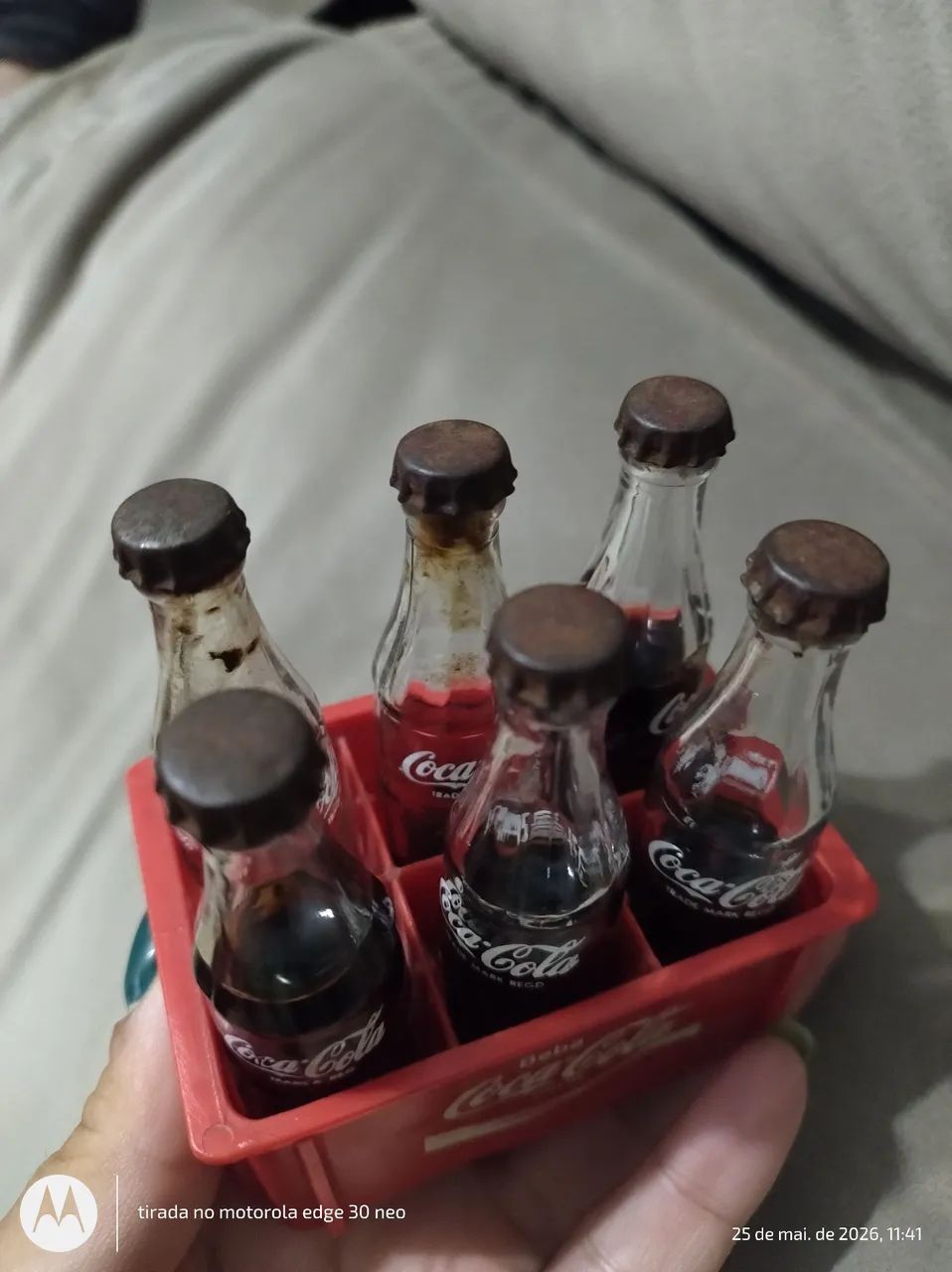 Coca cola em miniatura anos 80 - Foto 2