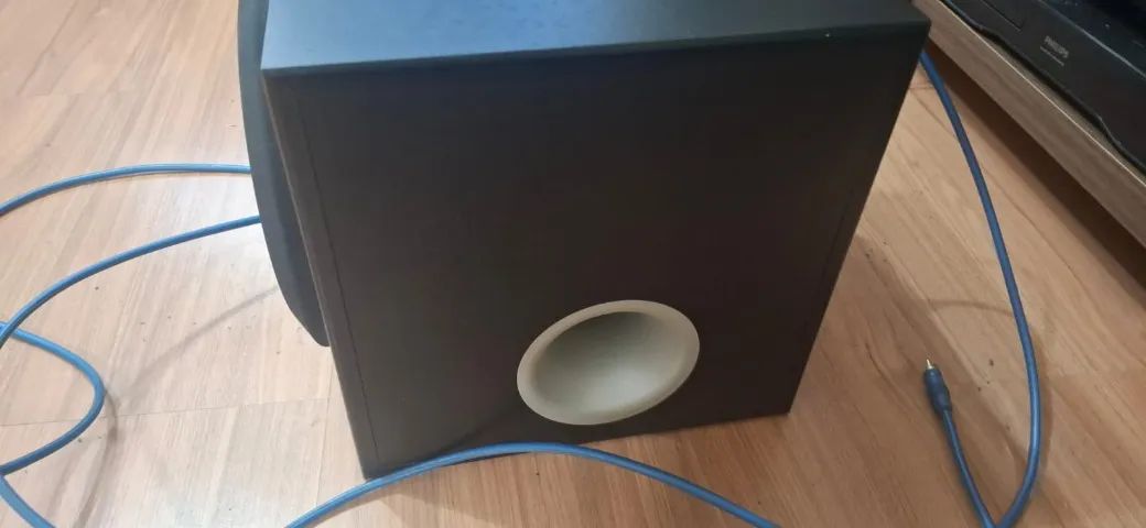 SUBWOOFER ATIVO YAMAHA OITO POLEGADAS YSW-012, ESTADO DE NOVO, CAIXA DE SOM - Foto 5