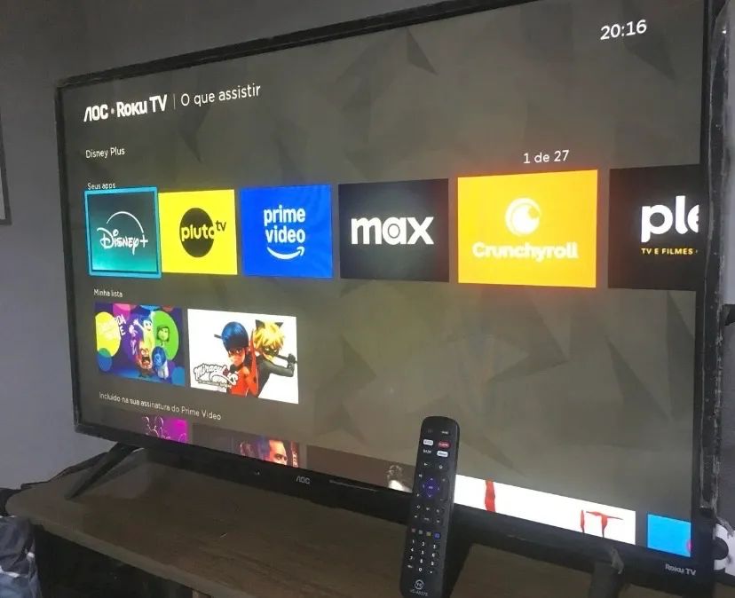 Tv 43 polegadas smart Roku  - Foto 2