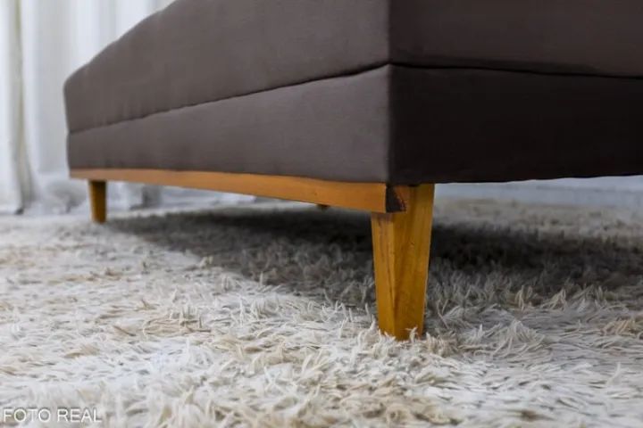 Sofá Cama Aurora Marrom - Foto 4