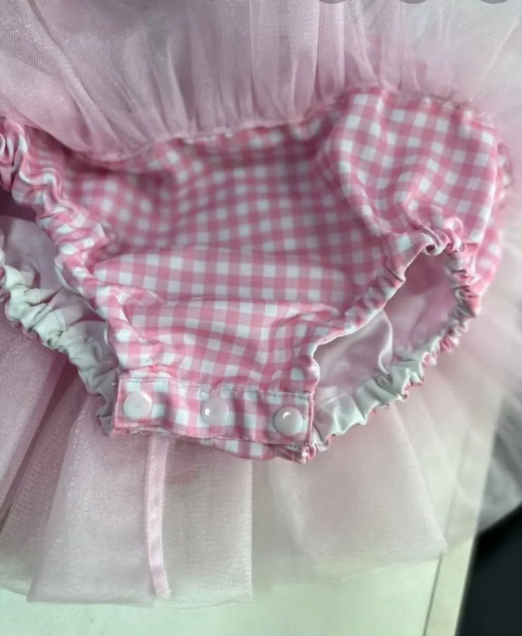 Romper fazendinha rosa - Foto 3