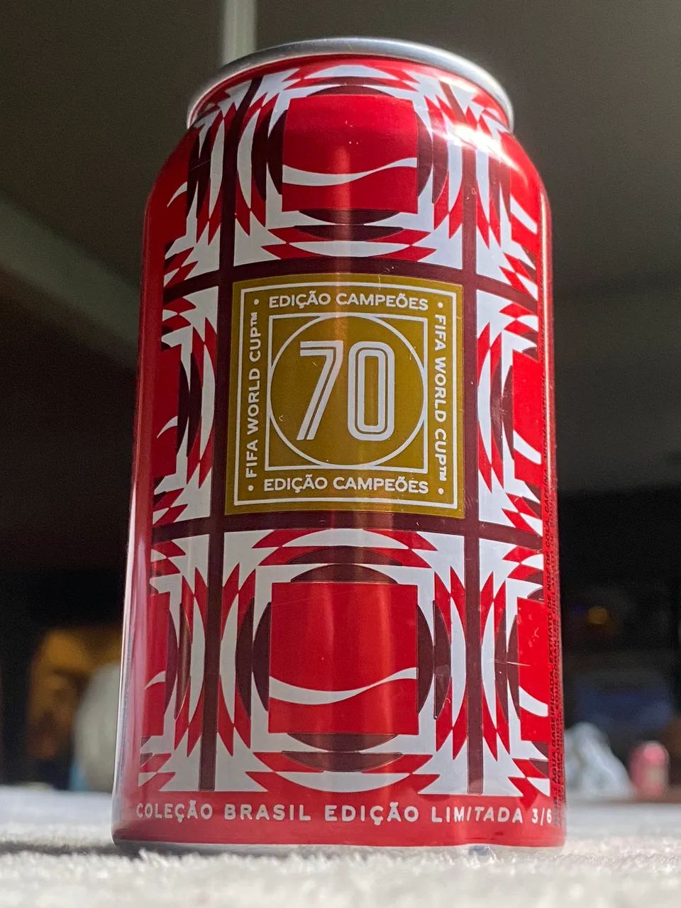 Lata de Coleção Coca-Cola Brasil 70 (Lacrada)