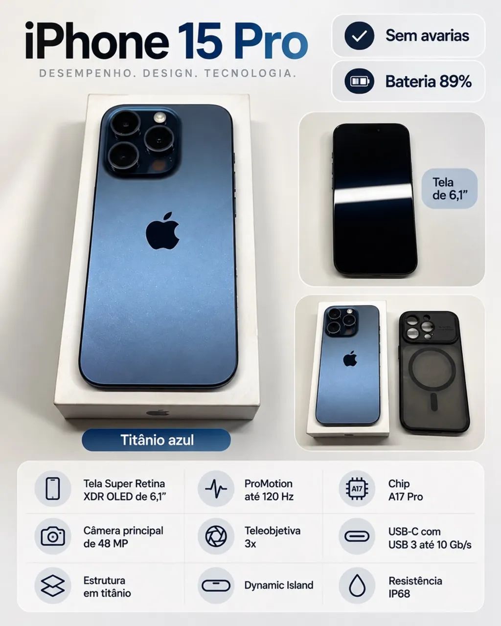 iPhone 15 Pro  - Foto 5