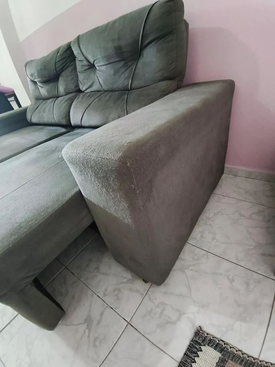 Sofá Retrátil 3 lugares  - Foto 4