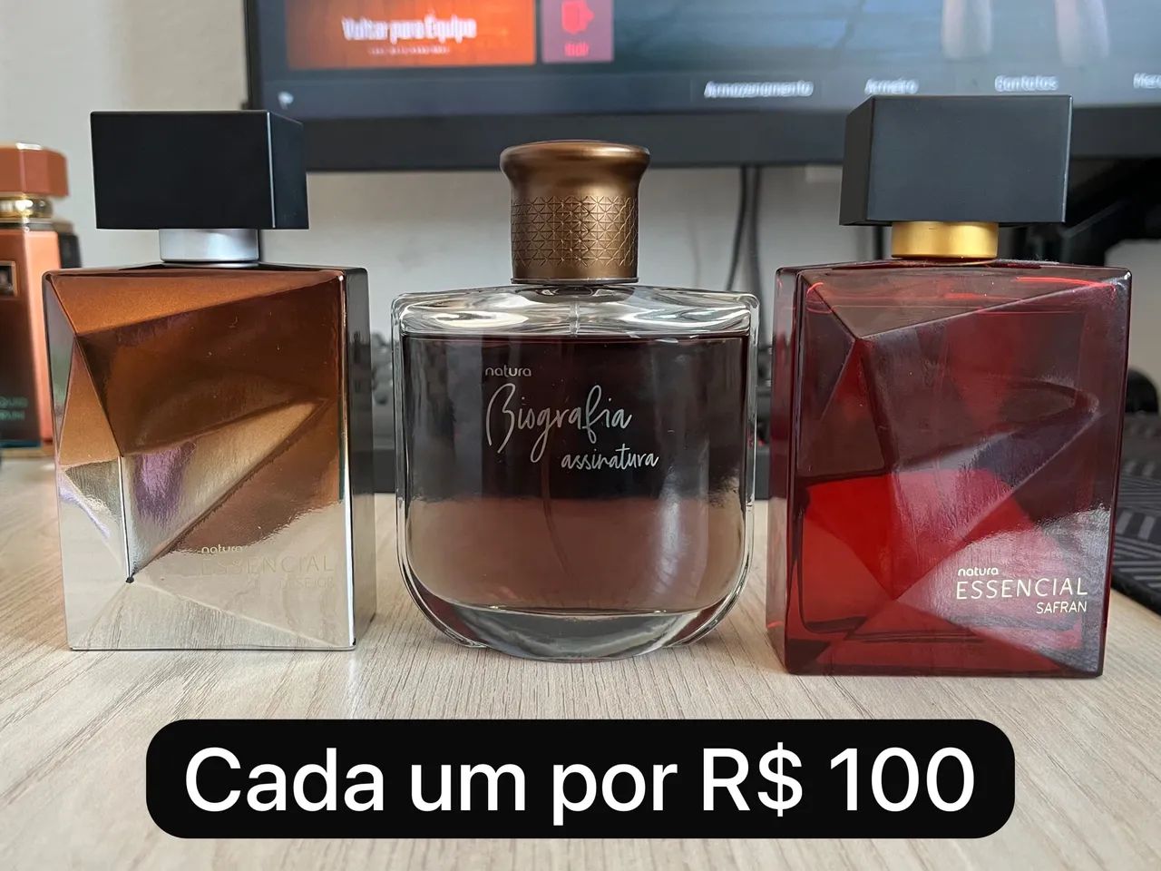 Perfumes diversos Natura