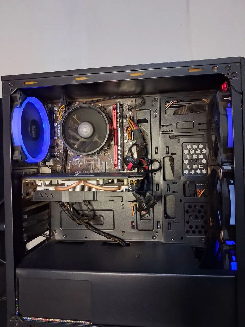 Vendo PC Gamer usado, funcionando 100%.<br> - Foto 4