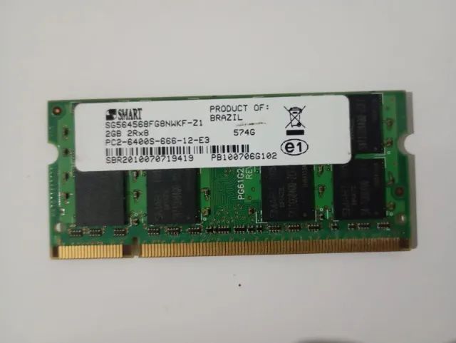 memoria ram ddr2 2gb