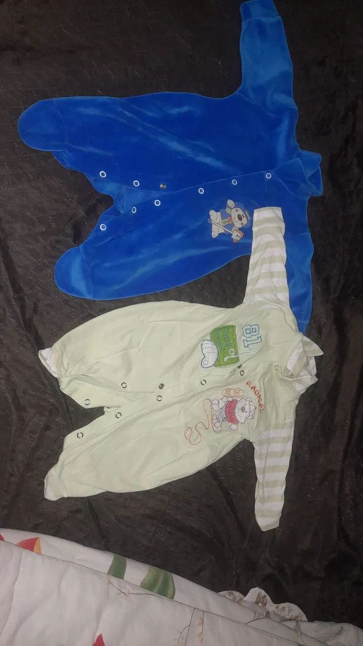 Bolsa maternidade e roupas Bebê menino - Foto 3
