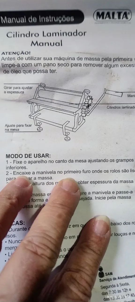 Cilindro p massas - Foto 2