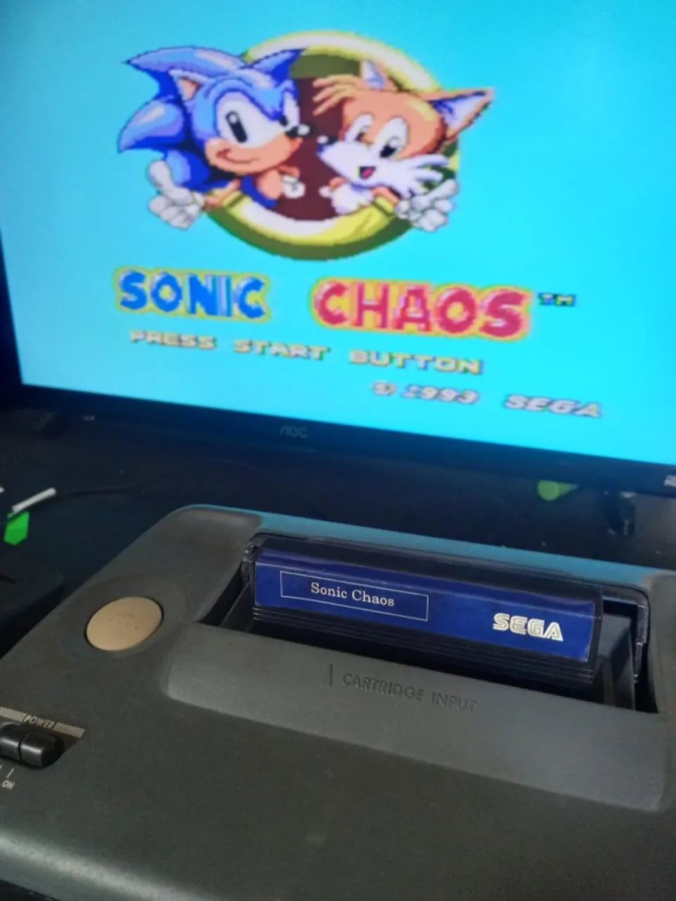 Sonic Chaos - The Hedgehog Master System - Foto 4