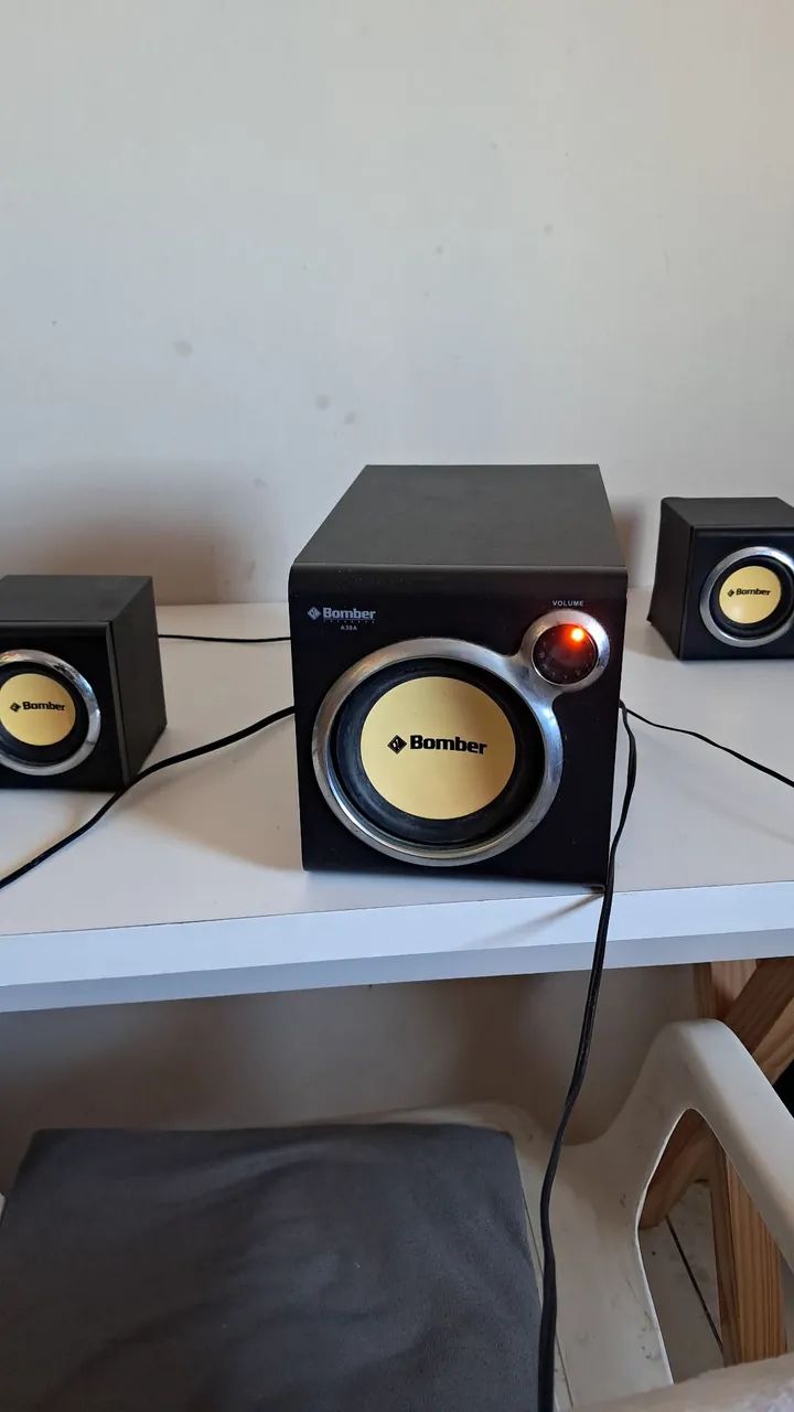 Subwoofer 2.1 caixa de som com grave