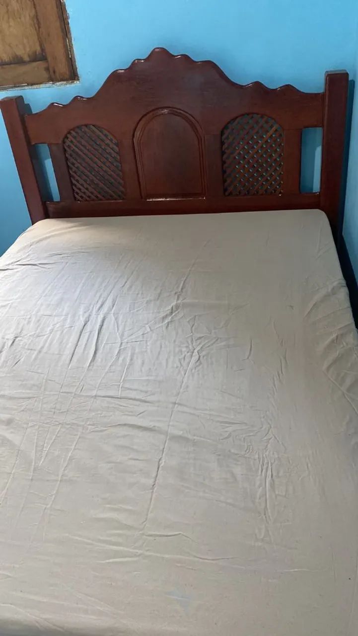 Cama e colchão casal novos! - Foto 2
