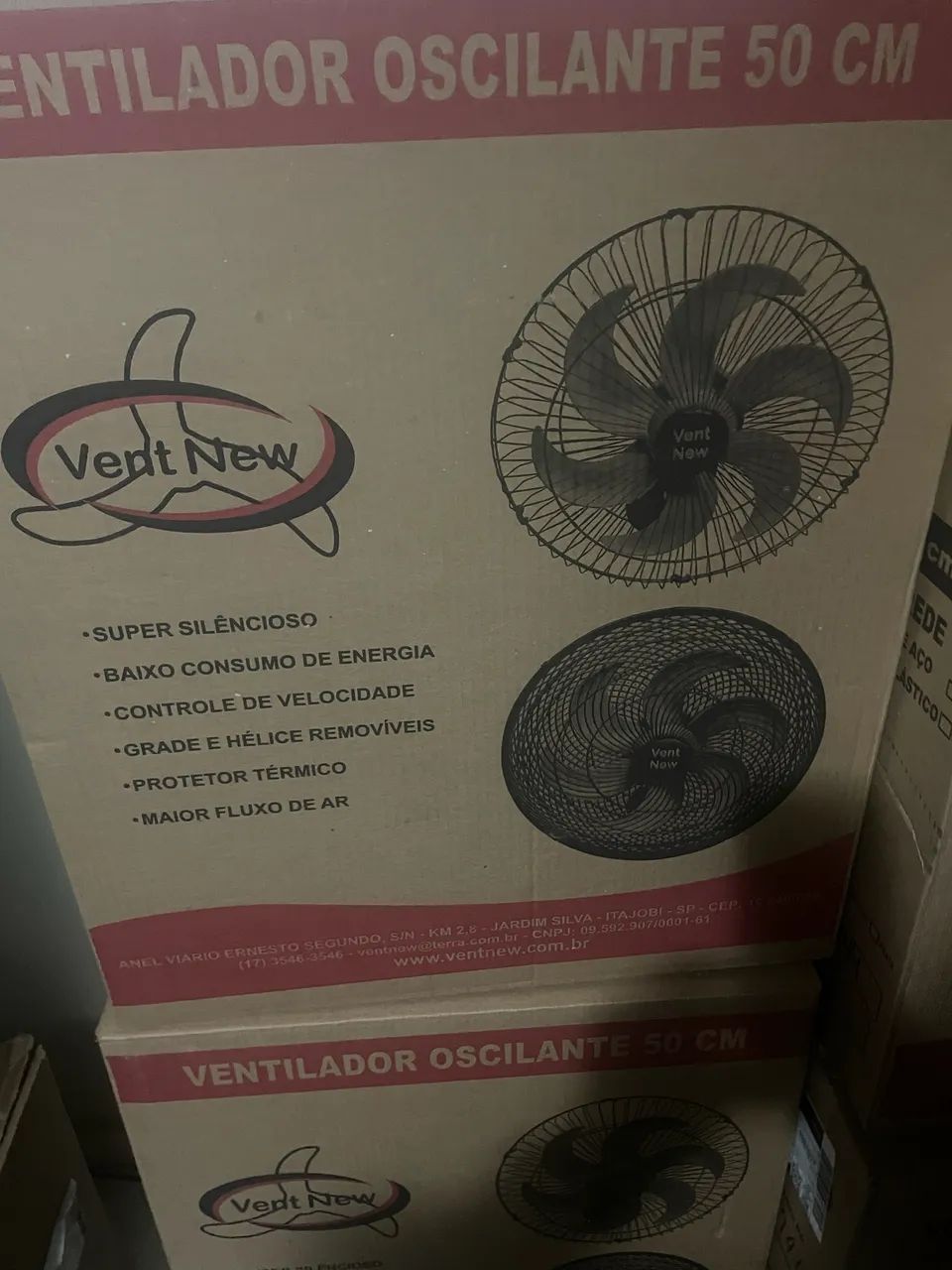 Ventiladores de parede 50 e  60 cm  - Foto 2