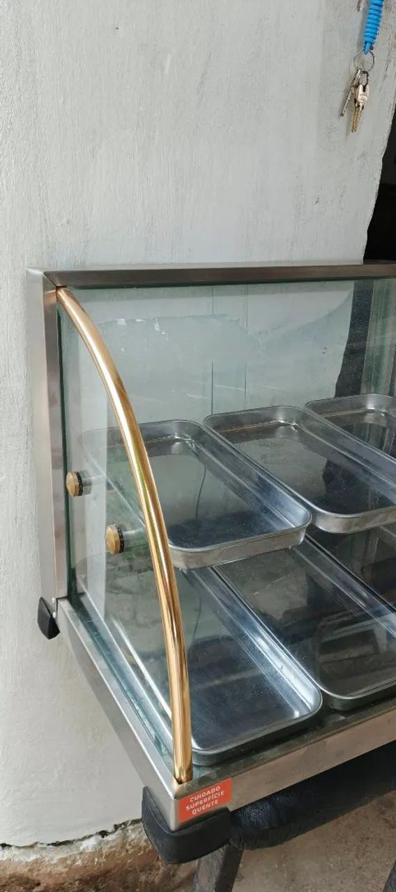Vendo excelente vitrine estufa para salgados  - Foto 2