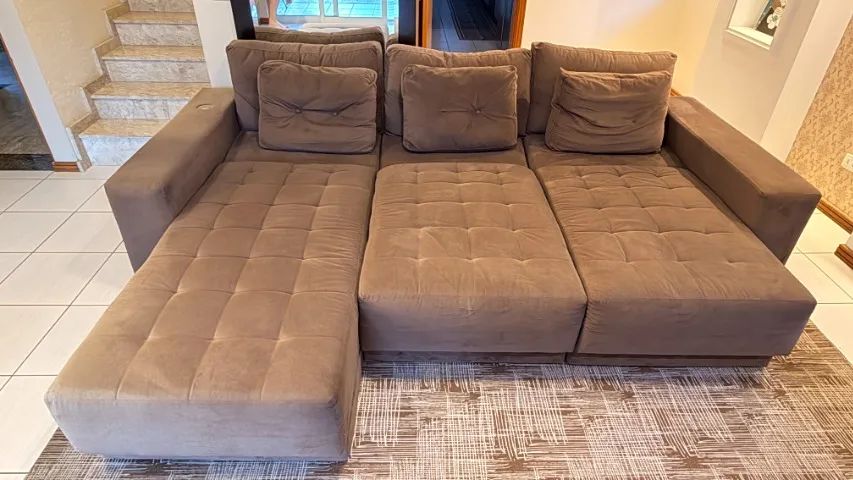 Sofá para sala de TV 2,94 x 2,10m - Foto 2