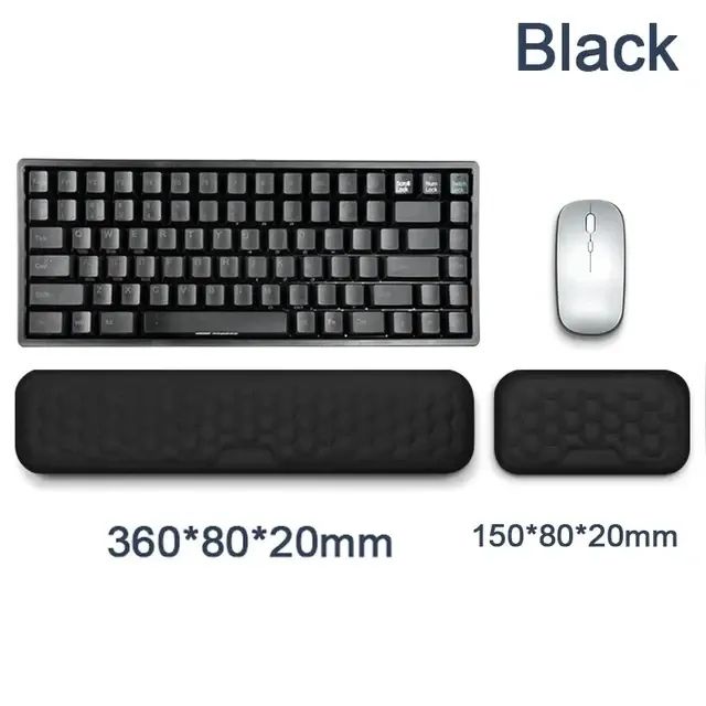 Kit Ergonômico Apoio de Pulso para Teclado e Mouse - Foto 3