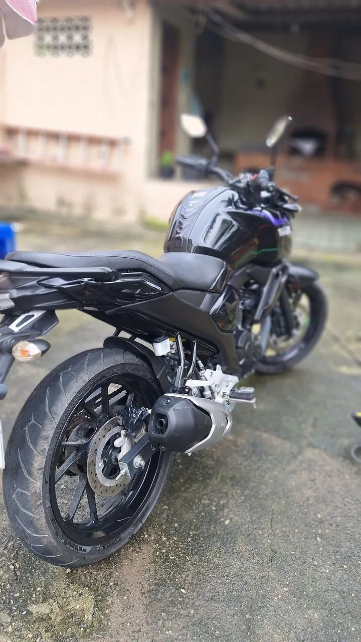FZ15 ABS PRETA MUITO NOVA!!! - Foto 3