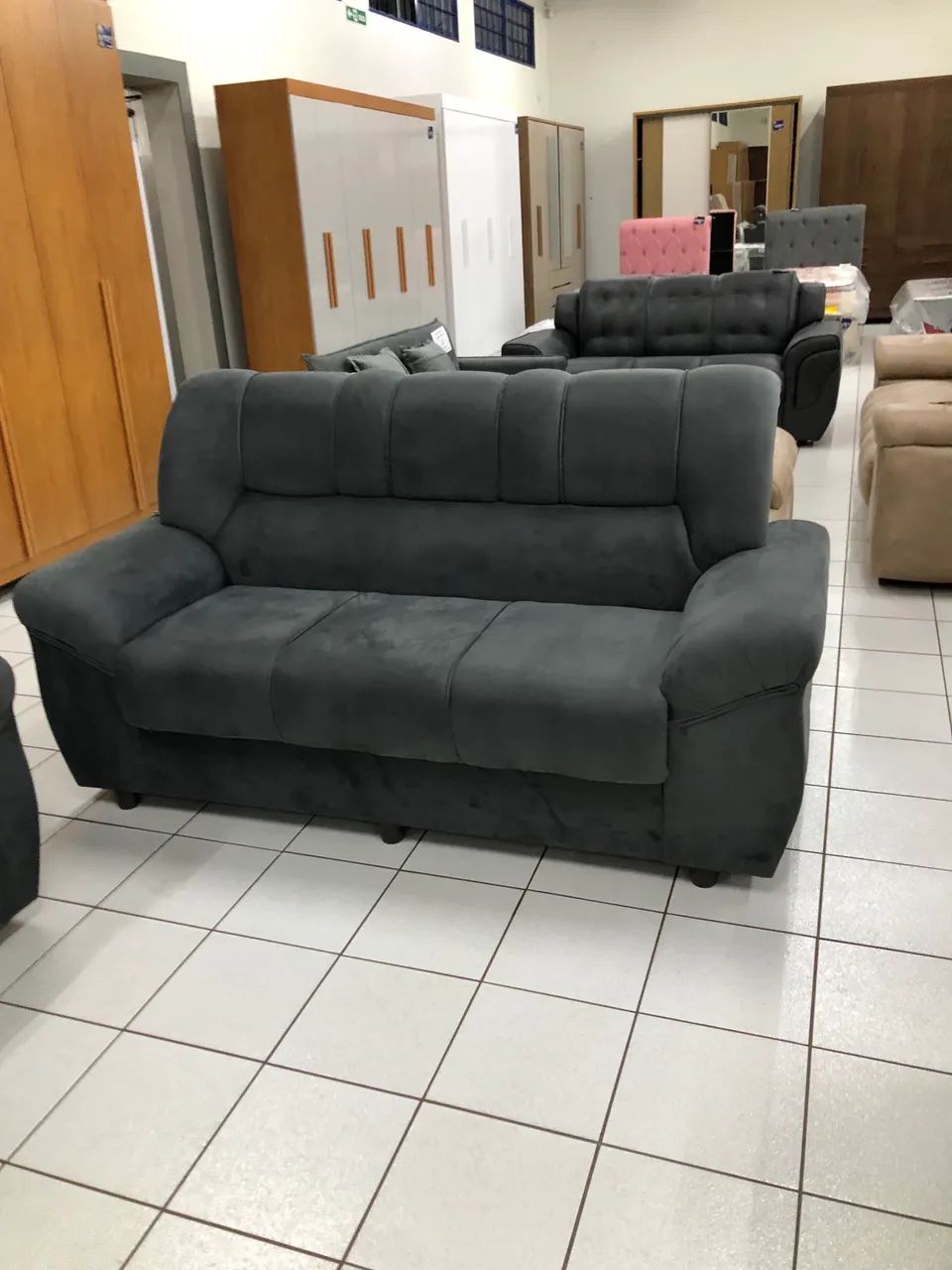 Sofa 2 e 3 lugares NOVO  - Foto 3