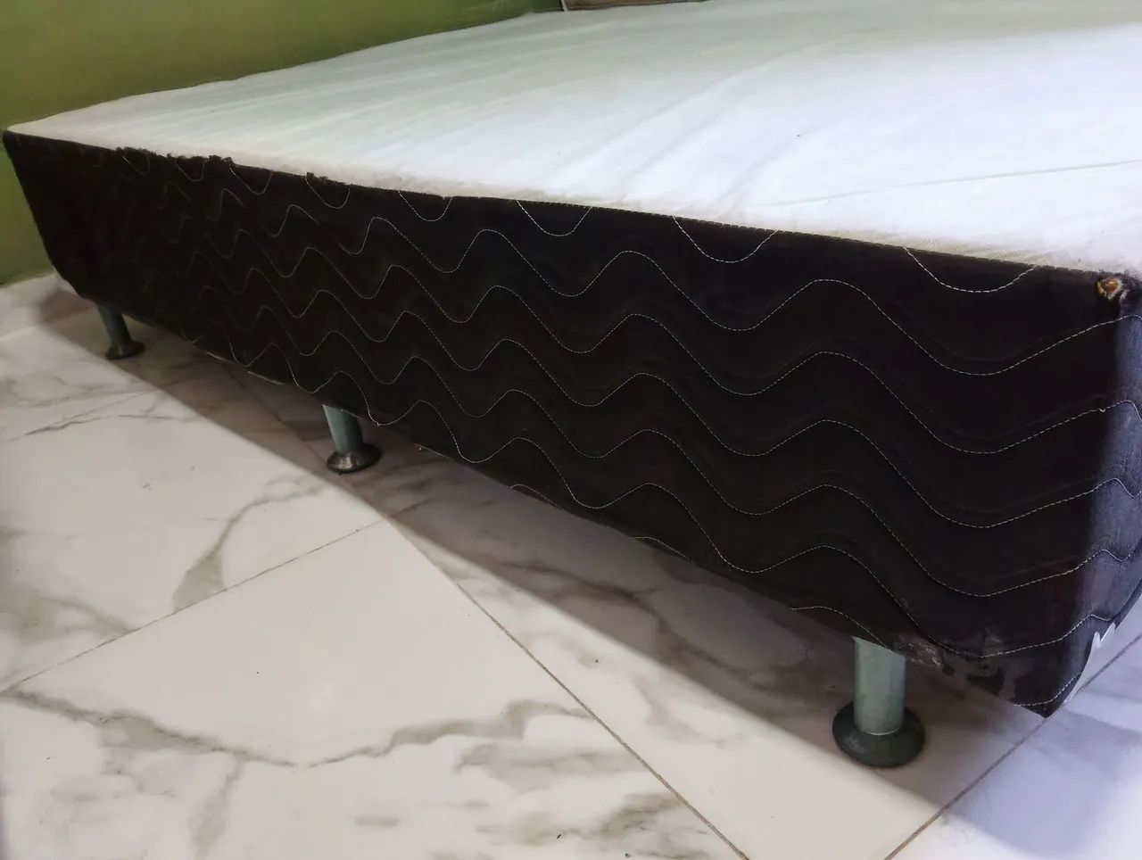 Cama de Casal usada. ( Ortobom) - Foto 3