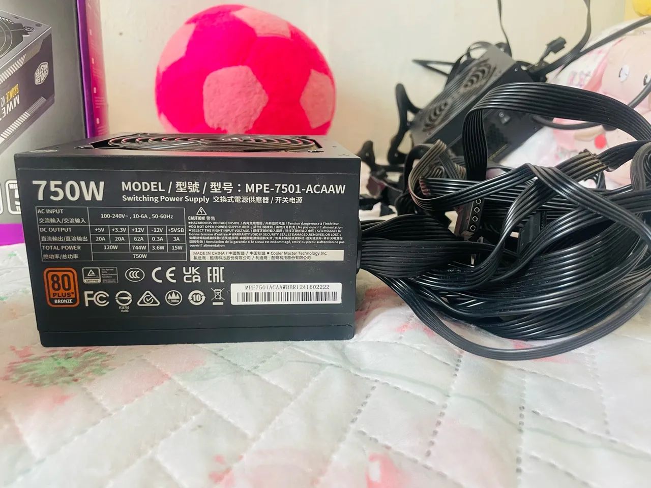 FONTER COOLER MASTER 750W V2  - Foto 3