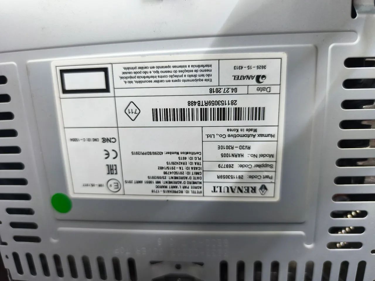 Rádio e cd Renault original  - Foto 4