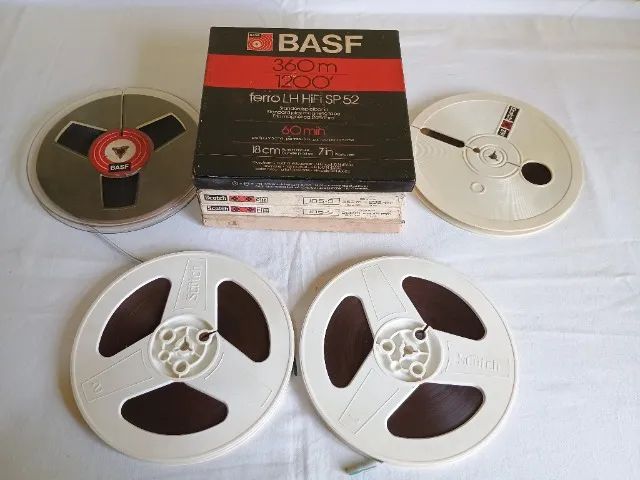 Lote 4 fitas para gravador de Rolo 7 Polegadas - Foto 3