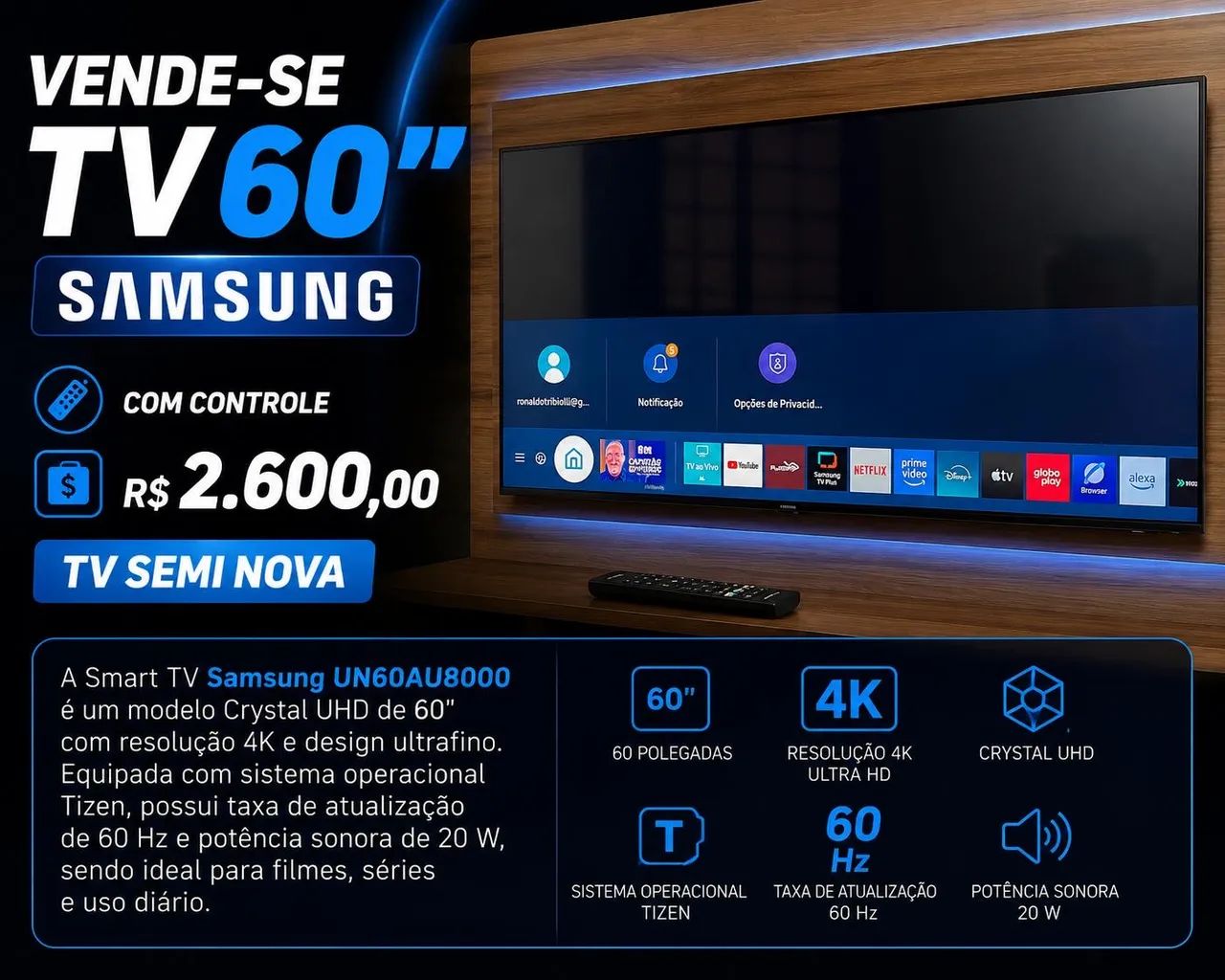 Televisão Smart