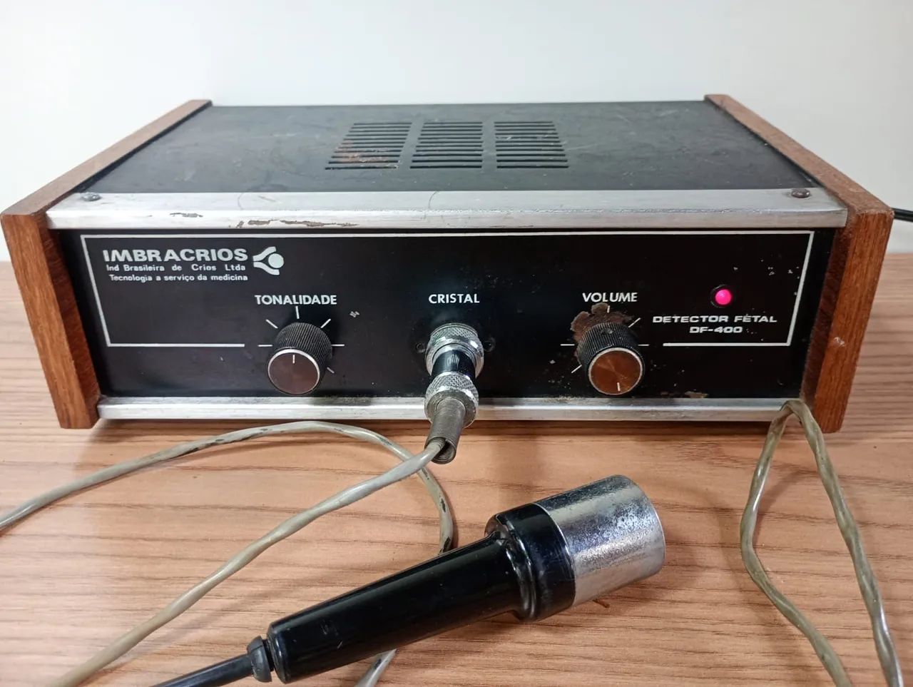 Detector fetal antigo imbracrios modelo DF-400<br>Funcionando