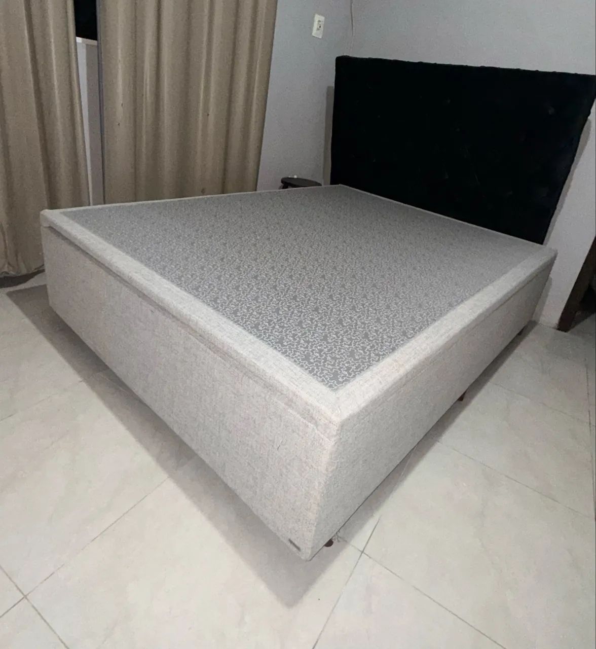 Cama Box Casal com Baú