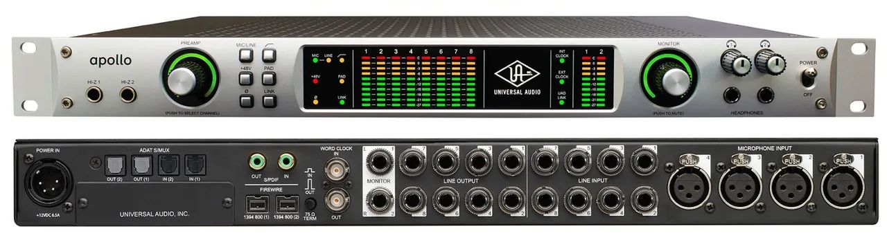 Interface Apollo UAD DUO 2 - Fireware - 16 Entradas e Plugins UAD - Foto 2