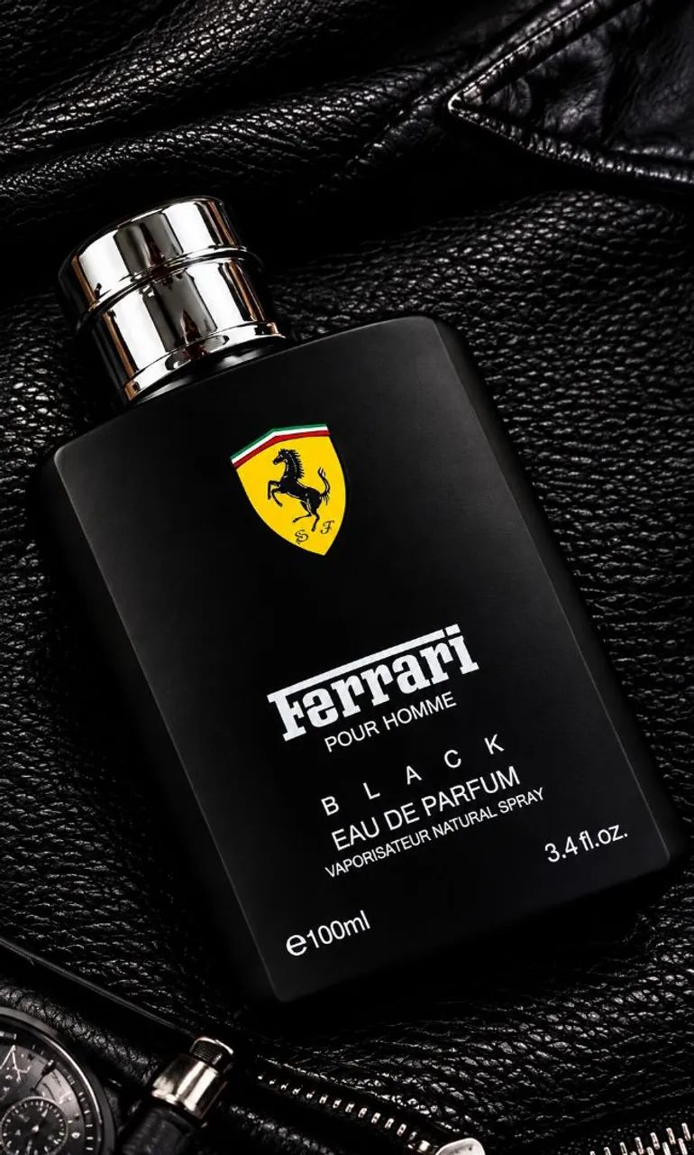 Perfume Farrari Black Masculino Importado 100ml - Foto 3