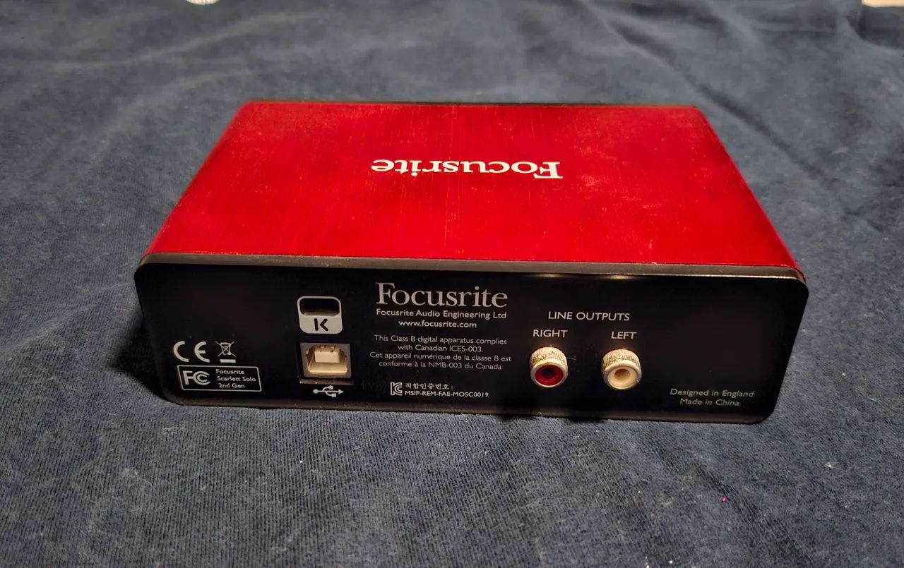 Focusrite Scarlett Solo (2° geração) - Foto 2