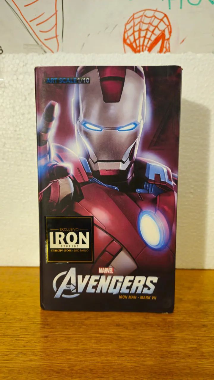 Estátua Homem de Ferro Iron studios - Edição Limitada battle damage - Foto 4