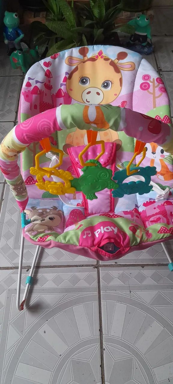 Cadeira de balanço para bebê nova