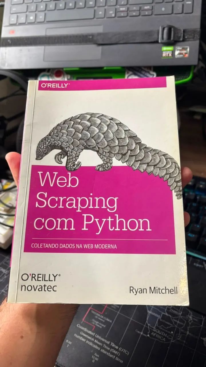 Livro: Web Scraping com Python (O'Reilly / Novatec)