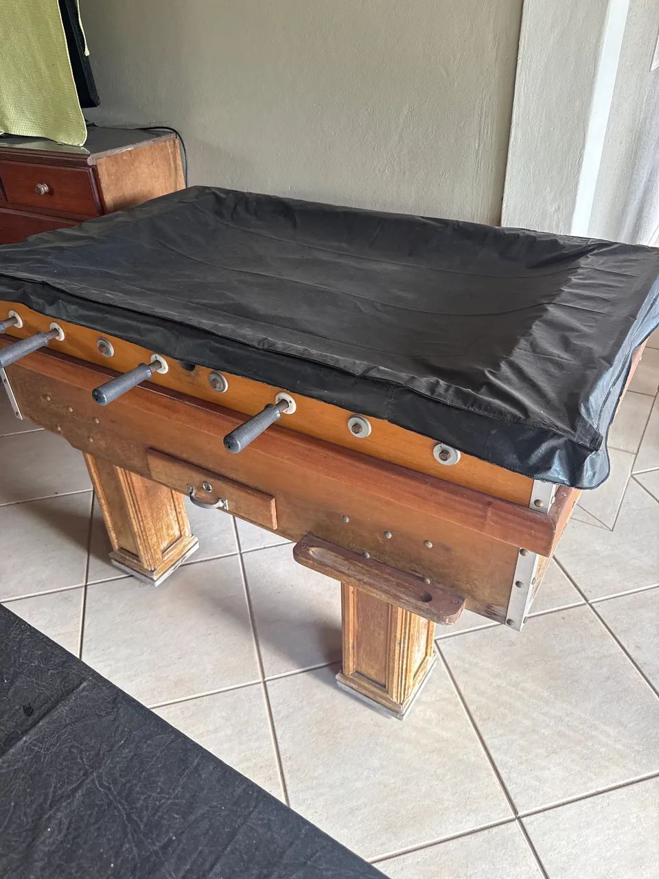 Mesa de totó / pebolim madeira maciça  - Foto 5