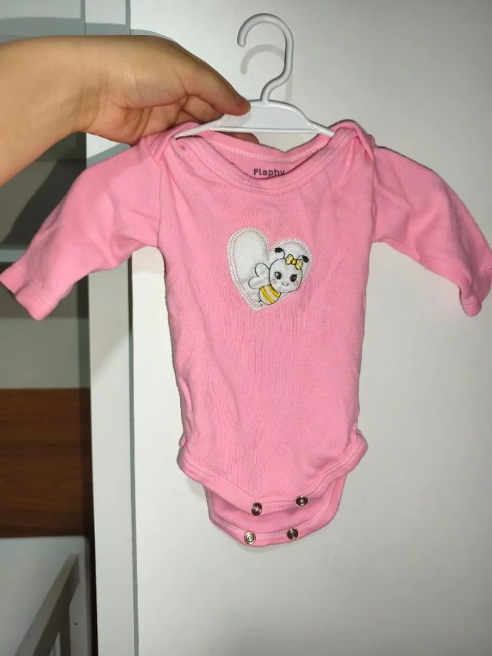 kit 4 bodys infantis flanphy m - Foto 3