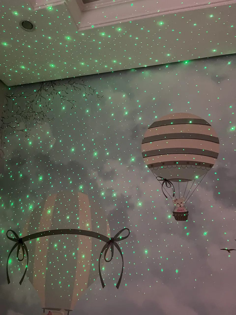 Projetor de estrelas luminária kabum - Foto 4