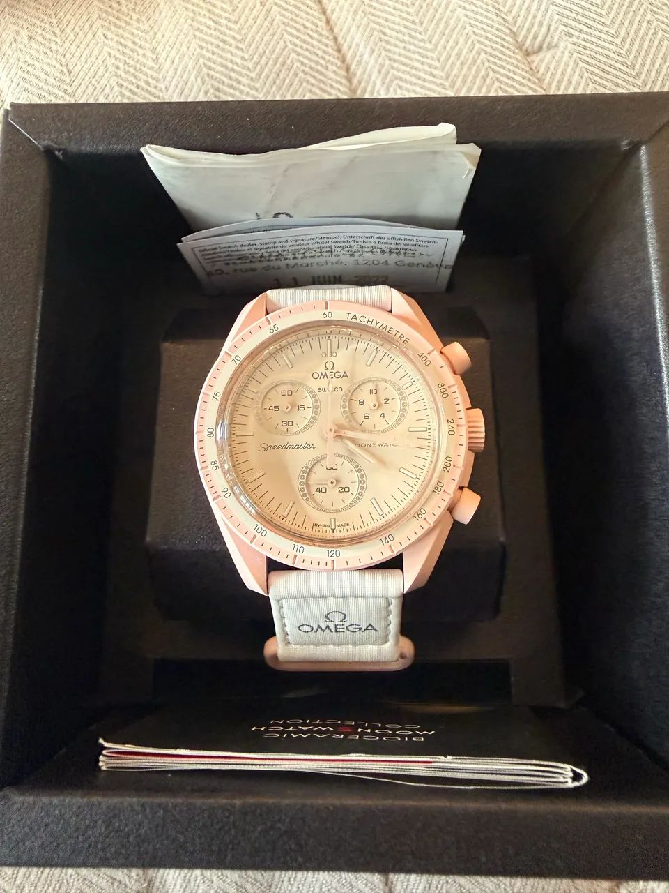 Omega Swatch Venus - impecável  - Foto 4