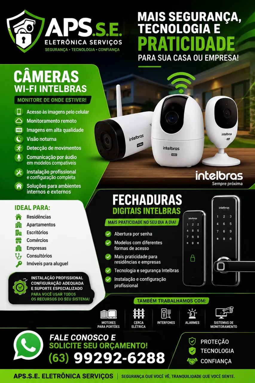 Câmeras de segurança 