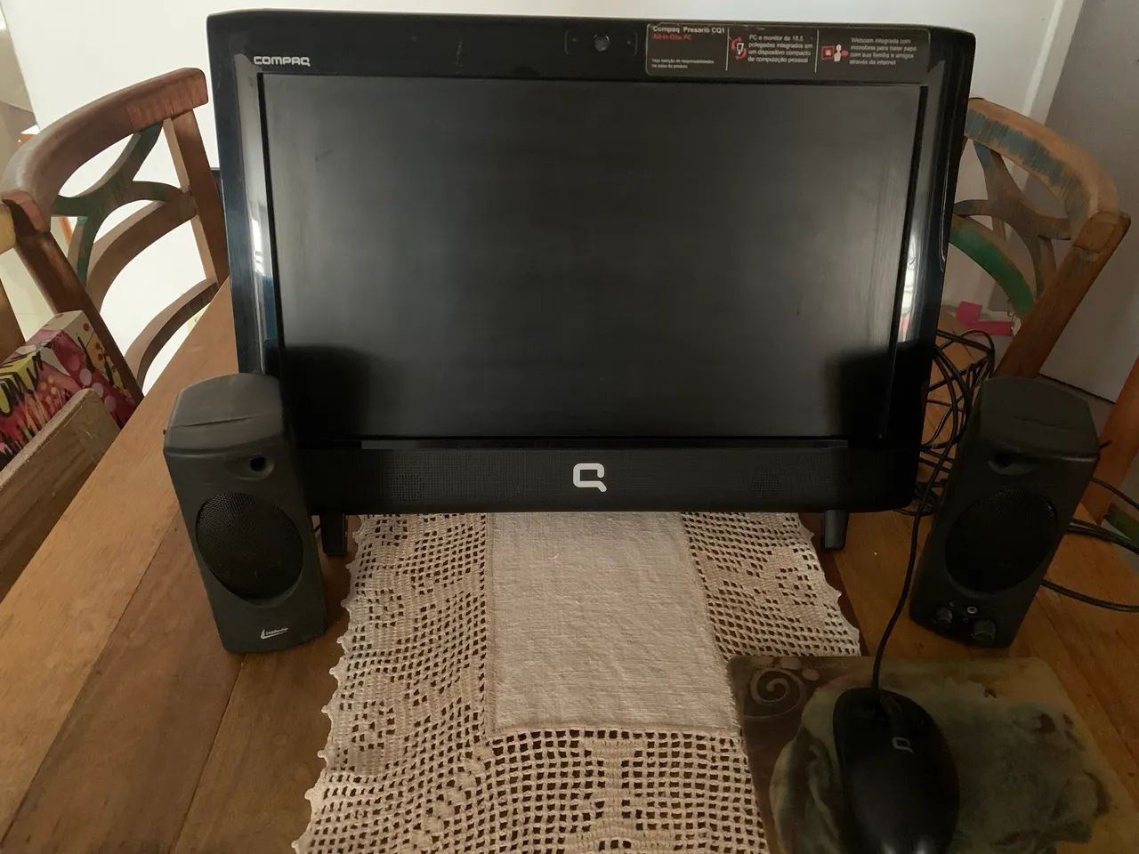 Compaq computador , mouse, teclado - Computadores e Desktops - Vila ...