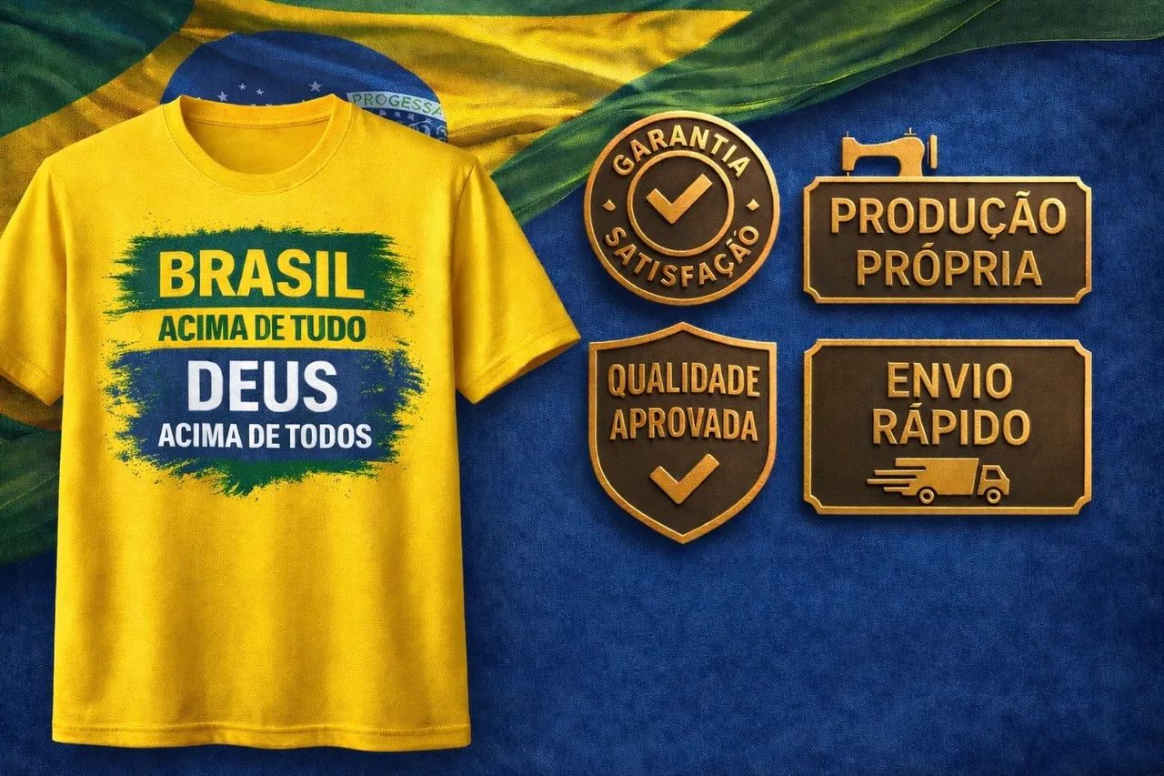 Brasil Acima De Tudo Deus Acima De Todos  - Foto 3
