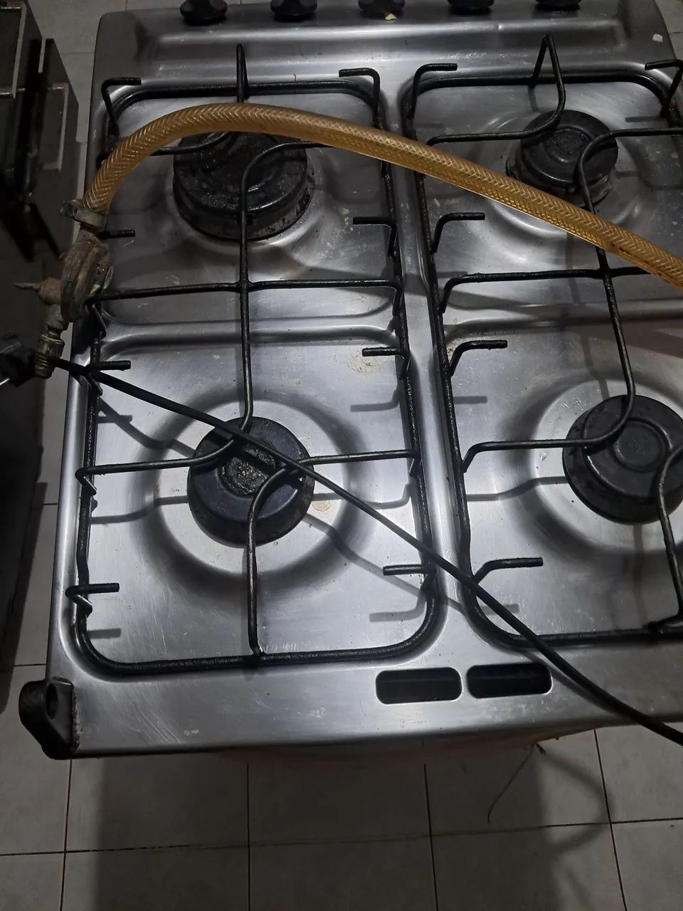 Vende fogão clean brastemp automático,  tudo funciona, bom estado,4 bocas,  com registro,  - Foto 6
