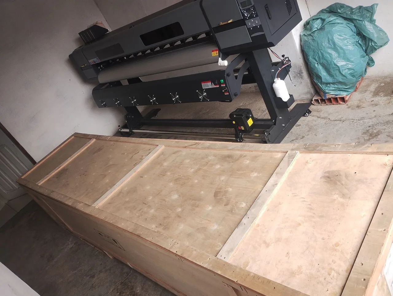 Plotter de impressão i3200 montada nova sem cabeça. - Foto 4