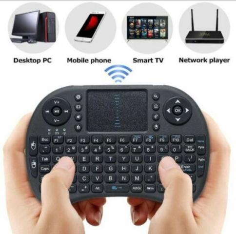 Mini Teclado Touchpad Wireless Bluetooth Usb Pc Notebook Tv Xbox Ps3
