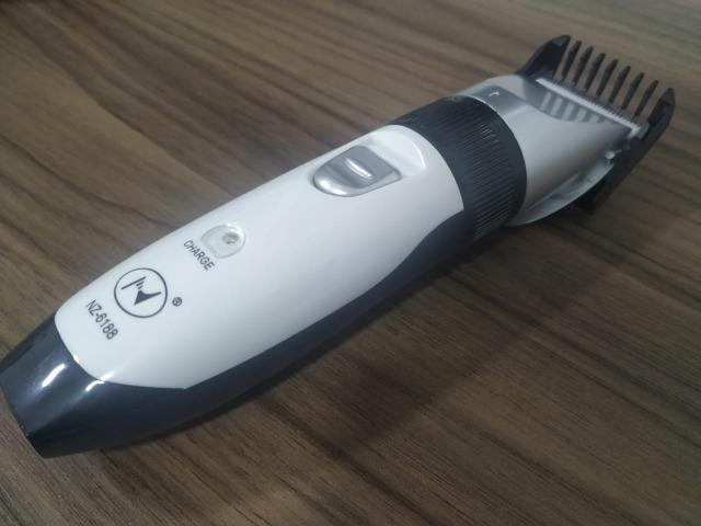 (NOVO) Kit Maquina De Tosa Profissional Cães Pet Clipper Nz-6188 - Foto 4