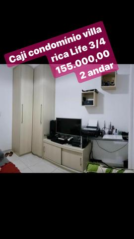 3/4 caji armários cond villa rica com armários nascente 155 mil