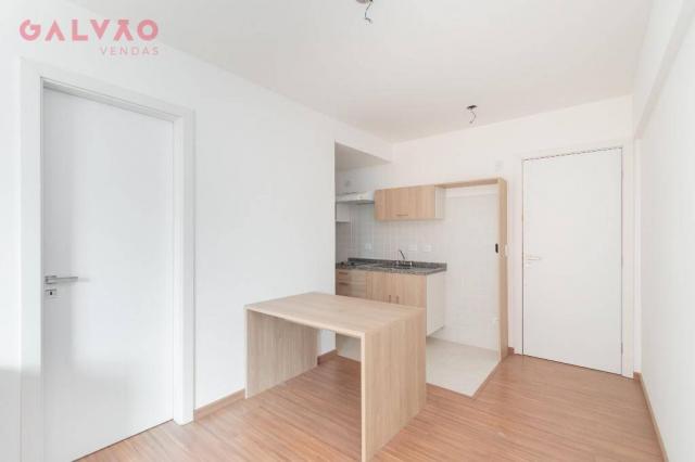 Apartamento com 1 dormitório à venda, 33 m² por R$ 238.156,90 - Centro - Curitiba/PR - Foto 3